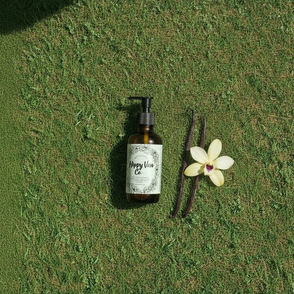 vanilla bean infused body oil